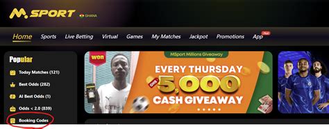 EXTACT BOOKINGS – MSport GH.